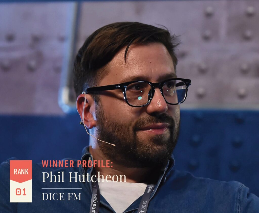 Phil Hutcheon Dice winner of Growth Index 2025